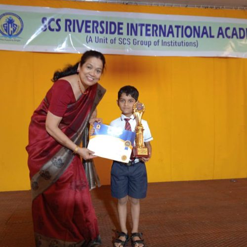 Mst Aarush Prathap Singhof Grade 1 Secured 58th  Rank at National Level in Spell Bee Contest 